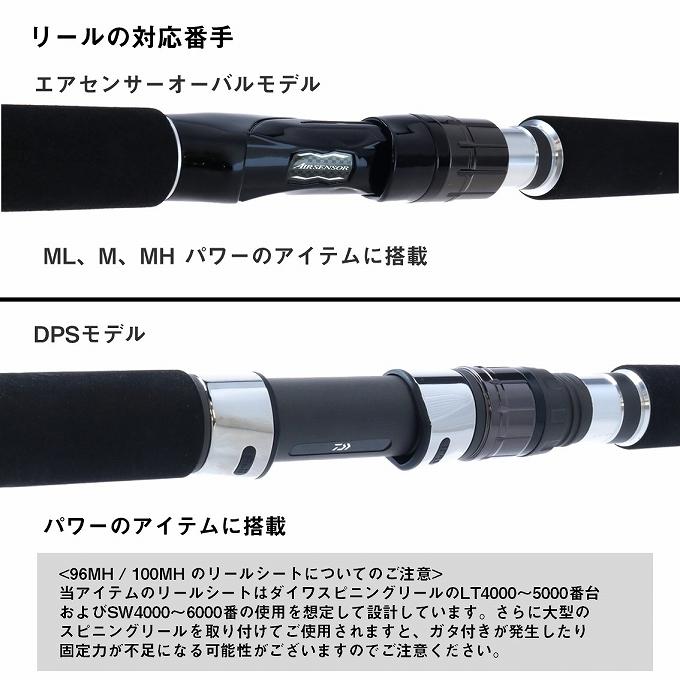 ダイワ 23 ドラッガー X T100M-3 (ショアジギングロッド) 2024追加年モデル/振出しモデル/テレスコピック /(5)｜f-marunishi｜04