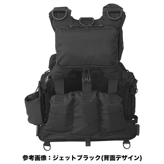 (5)ダイワ DF-6026 ベンチクールエアーゲームベスト (ブラックカモ) 2026年モデル/フローティングベスト/ライフジャケット/ライジェケ 【Σ03】の画像