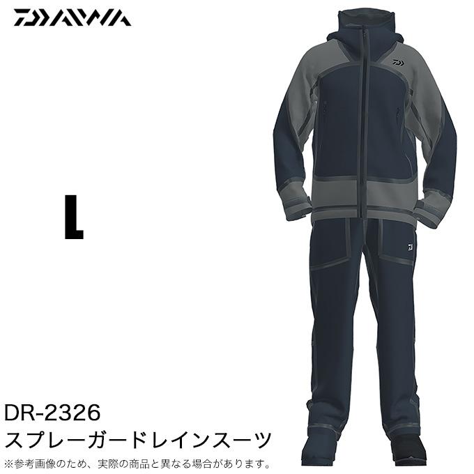 DAIWA（ダイワ） (5)ダイワ DR-2326 (ブラックグレー L) スプレー