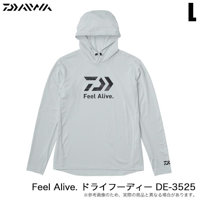 新品未使用】DAIWA ダイワ フーディーゲームシャツ ボトムホワイト L