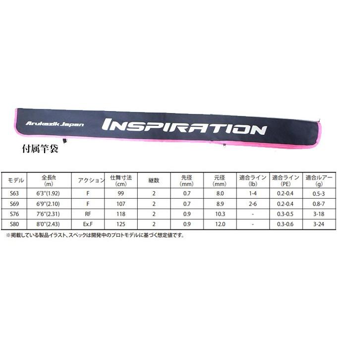 アルカジックジャパン インスピレーション S76 (The Free Thinker