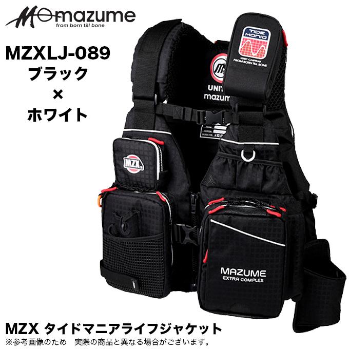 マズメ MZX タイドマニアライフジャケット MZXLJ-089 ブラック
