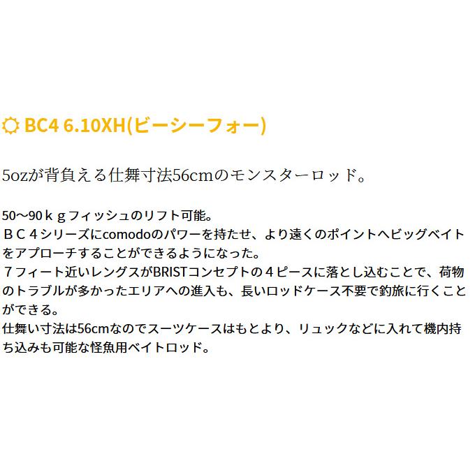 Fishman 【取り寄せ商品】 フィッシュマン BC4 (6.10XH) (ベイト Fishman 【取り寄せ商品】 フィッシュマン BC4 (6.10XH) (ベイト