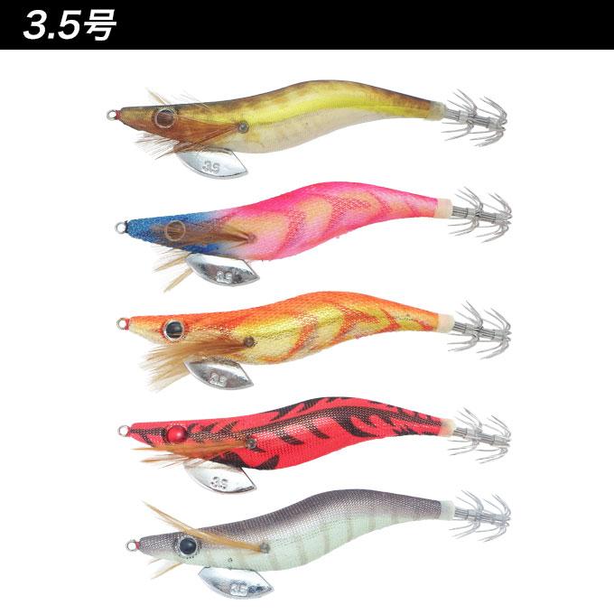 マルニシ エギング スターター セット (エギ10本セット)【メール便配送