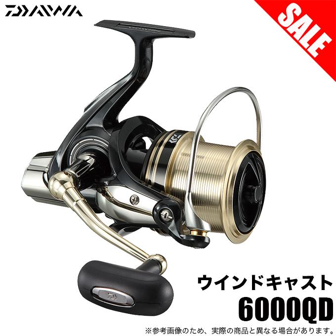 DAIWA 17 WINDCAST 6000スピニングリール 本体 DAIWA（ダイワ） 【目玉商品】ダイワ 17 ウインドキャスト 6000QD