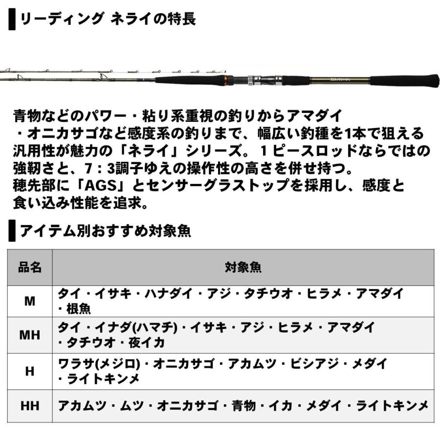DAIWA（ダイワ） 【取り寄せ商品】ダイワ リーディングネライ H-200・J