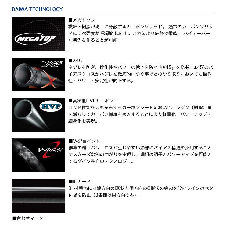 DAIWA（ダイワ） 【目玉商品】ダイワ 銀狼 冴 1-57 (磯竿)/釣り竿 /(5