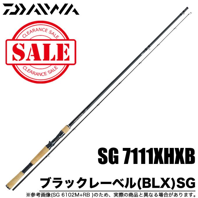 ダイワ ブラックレーベル+ BLX+ 6101MHFB 6'10\