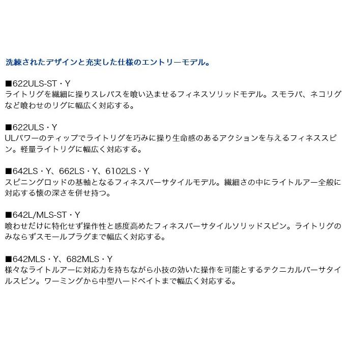 【目玉商品】ダイワ 19 BASS X 6102LS・Y (スピニングモデル) 2019年モデル/バスロッド/バス エックス /(7)｜f-marunishi｜03