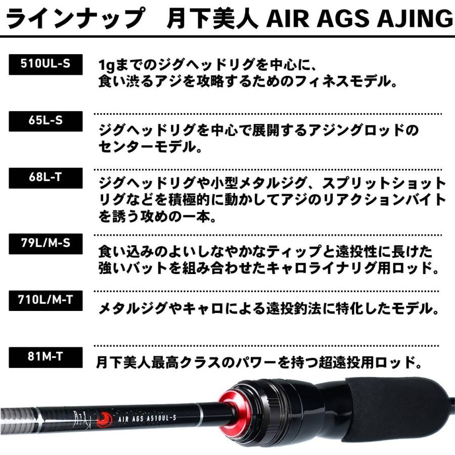 DAIWA（ダイワ） 【取り寄せ商品】ダイワ 月下美人 AIR AGS AJING710L