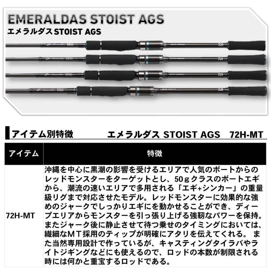 【アウトレット商品】ダイワ エメラルダス STOIST AGS 72H-MT (保証書無し/店頭展示品) エギングジギングロッド  【目玉商品】 /(5)｜f-marunishi｜03