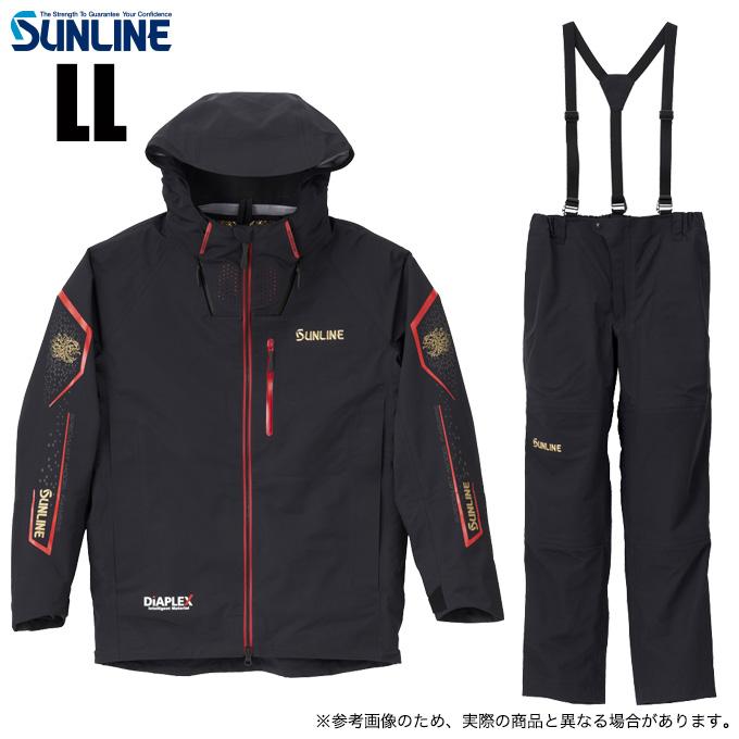 Try　サンライン スーツ SUW-23301サイズLL 上下セット サンライン SUW-23301 ディアプレックス サーモセレクトシェルスーツ