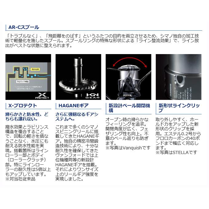 シマノ 20 ヴァンフォード C3000 (スピニングリール) 2020年モデル /(5)｜f-marunishi｜08