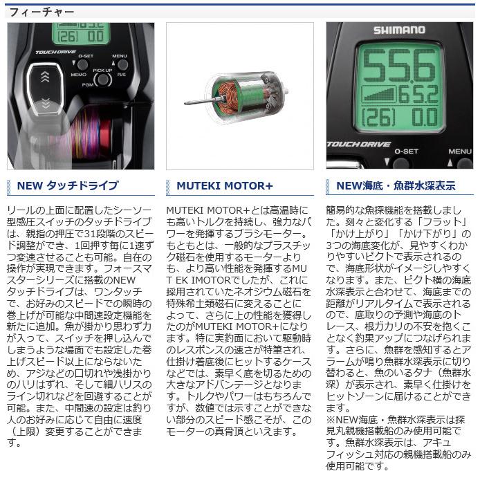 シマノ フォースマスター 200DH 右ハンドル (2023年追加モデル シマノ フォースマスター 200DH 右ハンドル (2023年追加モデル
