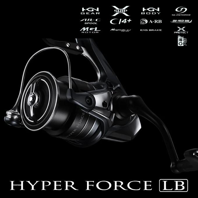 シマノ 23 ハイパーフォース LB C2000MDH (2023年モデル) レバーブレーキ付きスピニングリール/ハンドル左右変更可能 /(5) 【Σ01】_1