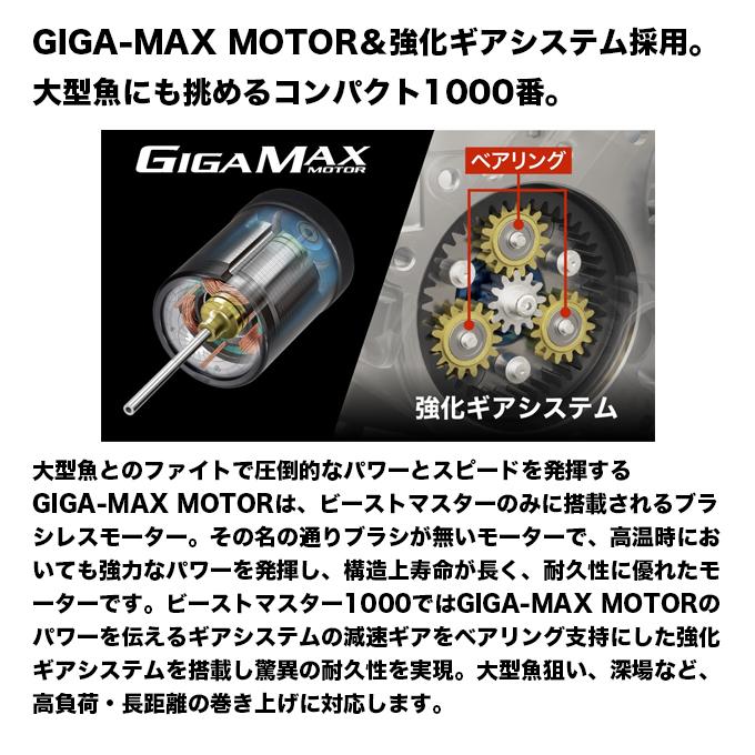 シマノ（SHIMANO） 26 ビーストマスター 1000 右ハンドル (2026年