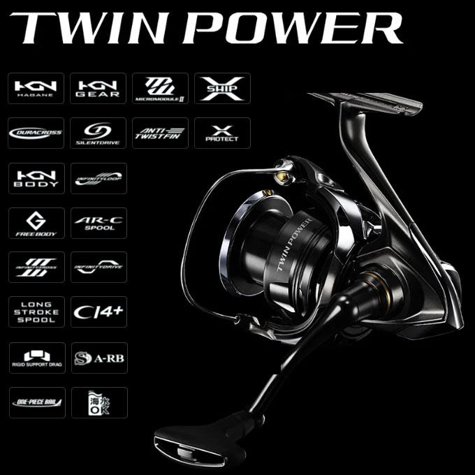 シマノ（SHIMANO） 24 ツインパワー C3000 (2024年モデル) スピニング
