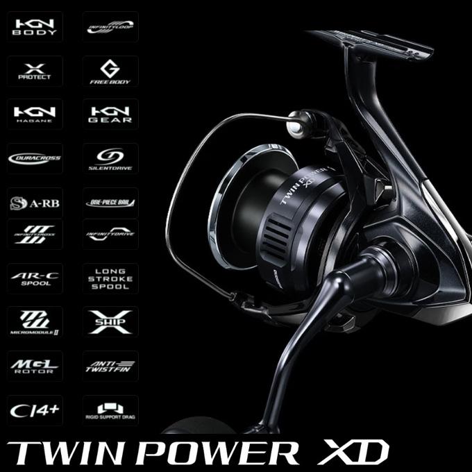 シマノ 25 ツインパワー XD C3000HG (2025年モデル) スピニング シマノ 25 ツインパワー XD C3000HG (2025年モデル) スピニング