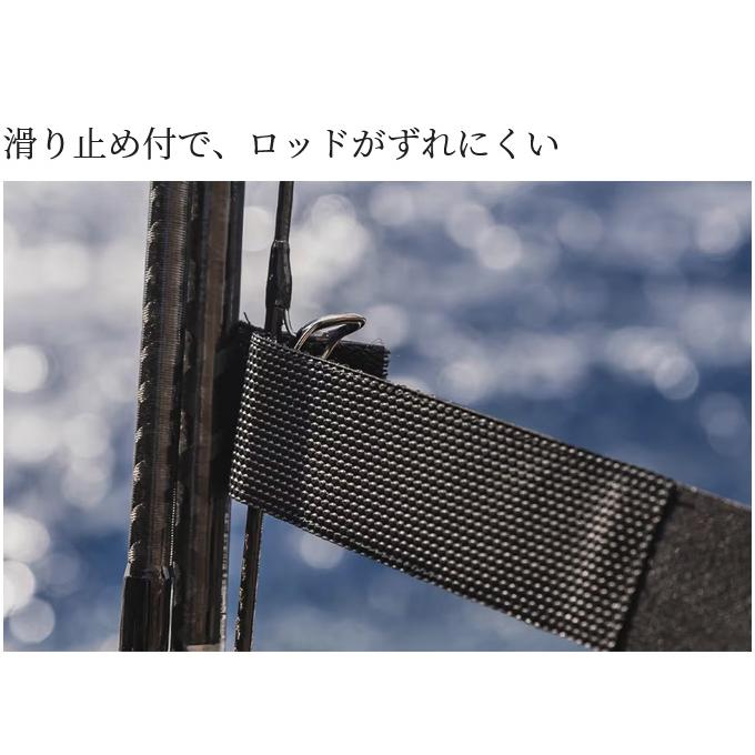 シマノ BE-002X ワンハンドロッドベルト ブラック (フィッシングツール・ロッド収納／2024年モデル) /(5)｜f-marunishi｜07