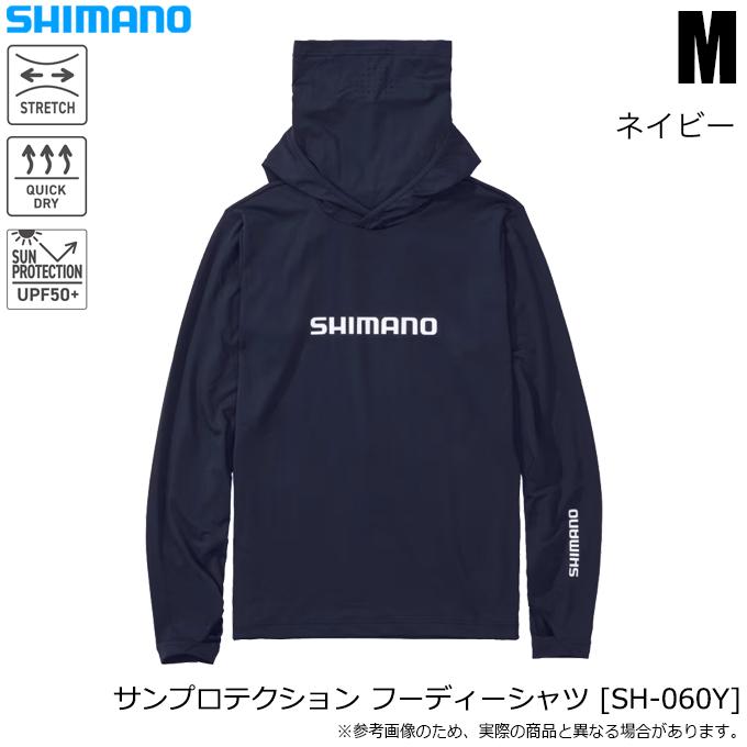 シマノ（SHIMANO） (SH-060Y ネイビー M) サンプロテクション
