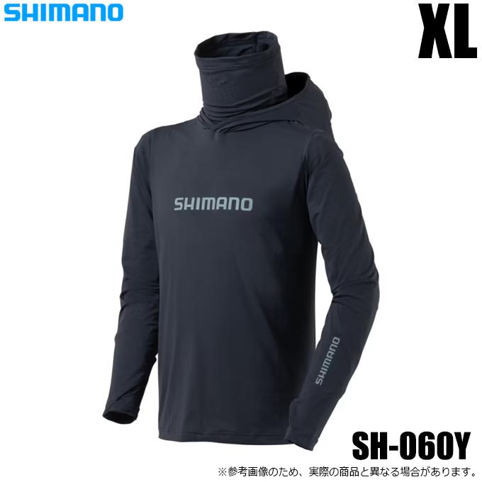 シマノ サンプロテクションフーディーシャツ チャコール XL シマノ（SHIMANO） SH-060Y (チャコール XL) サンプロテクション