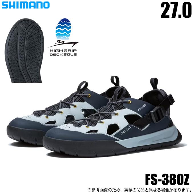 シマノ（SHIMANO） (5)シマノ FS-380Z オシアネイビー 27.0 (ボート