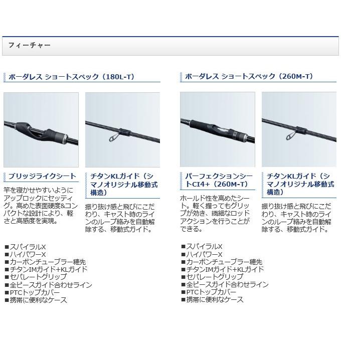 シマノ（SHIMANO） 【取り寄せ商品】 ボーダレス ショートスペック