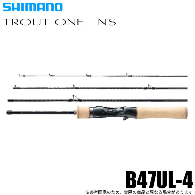 シマノ（SHIMANO） 24 トラウトワン NS B47UL-4 (トラウトロッド