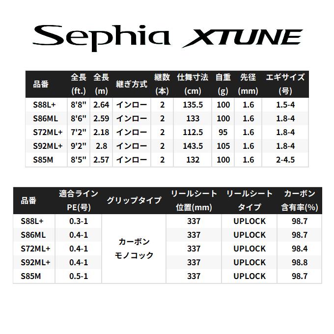シマノ（SHIMANO） 【予約商品】シマノ 26 セフィア エクスチューン