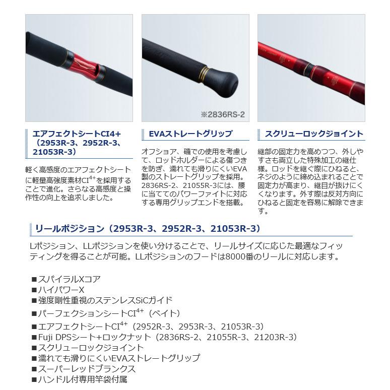 シマノ 20 ワールドシャウラ BG 2952R-3 (2021年追加モデル シマノ 20 ワールドシャウラ BG 2952R-3 (2021年追加モデル
