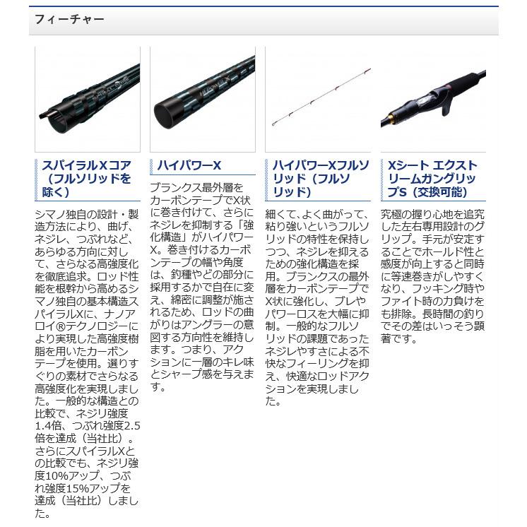 シマノ（SHIMANO） 21 炎月XR N-B63ML-S/RIGHT 右巻き用 (2021年モデル