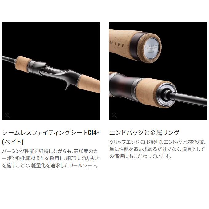 シマノ（SHIMANO） 24 カーディフ ストリームプレミアム B54SUL ベイト