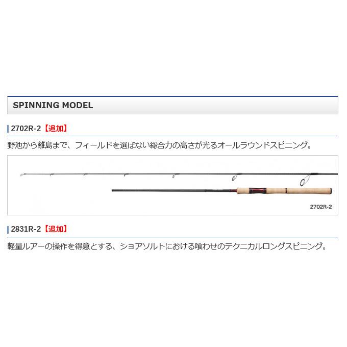 シマノ スコーピオン 1600SS-2 (ベイトモデル) ワン\u0026ハーフ2ピース/2021年追加モデル/バスロッド /(5) 【Σ05】の画像