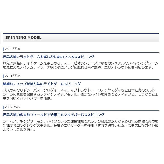 シマノ スコーピオン 1604SS-5 (ベイトモデル) 5ピースモデル シマノ スコーピオン 1604SS-5 (ベイトモデル) 5ピースモデル