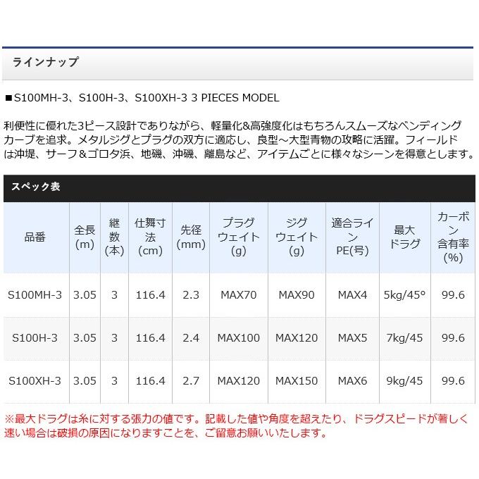 シマノ（SHIMANO） コルトスナイパー XR S100H-3 (2020年モデル