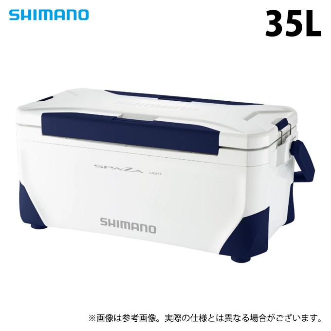シマノ（SHIMANO） (7)シマノ スペーザ ライト 350 (NS-435U) ピュアホワイト (クーラーボックス) /35L /35リットル  【Σ05】 : つり具のマルニシYahoo!店 - 通販 - Yahoo!ショッピング
