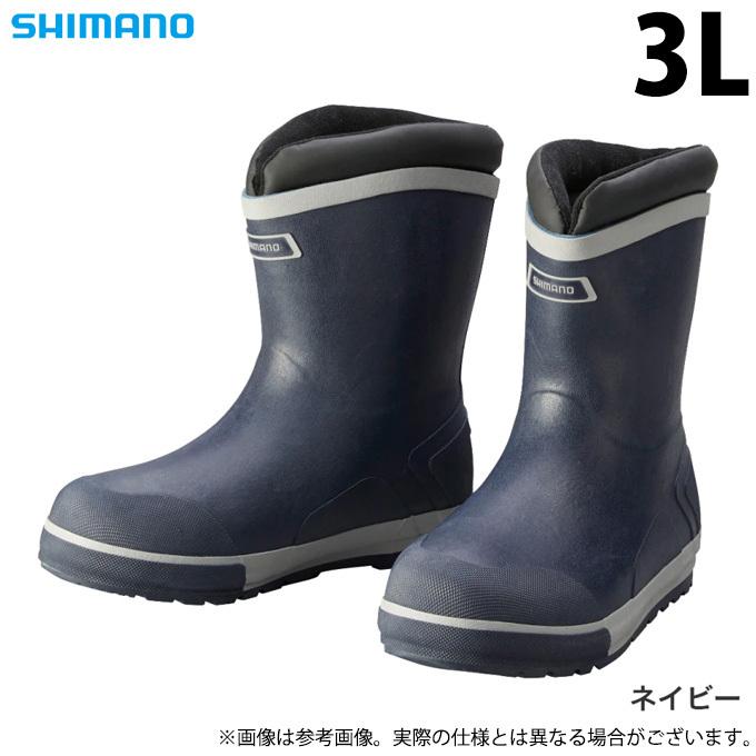 【取り寄せ商品】 シマノ FB-067U (3L／ネイビー) スーパーサーマルデッキブーツ (靴・ブーツ) /(c)｜f-marunishi