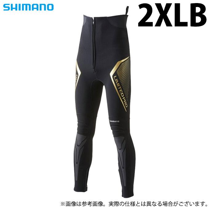 【取り寄せ商品】 シマノ FI-500V (2XLB／ブラックゴールド) リミテッドプロ タイツ 2.5 (フィッシングウェア／2022年モデル) /(c) 【Σ03】