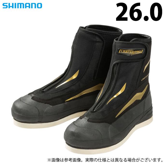 【取り寄せ商品】 シマノ FS-500V (26.0／ブラック) リミテッドプロ アユシューズ 羊毛フェルト (靴・シューズ／2022年モデル) /(c)