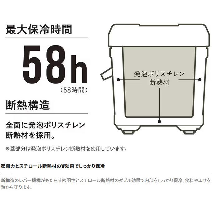 (7)シマノ (NB-440W) アブソリュートフリーズ ライト 40L ピュアホワイト (クーラーボックス) /40リットル 【目玉商品】 【Σ05】の画像