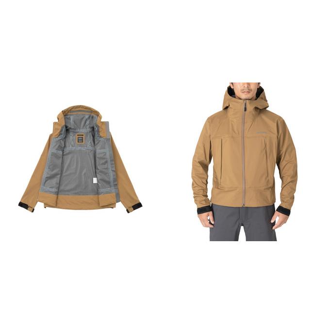 シマノ RA-025W (M/ベージュ) ショートレイン ジャケット シマノ RA-025W (M/ベージュ) ショートレイン ジャケット