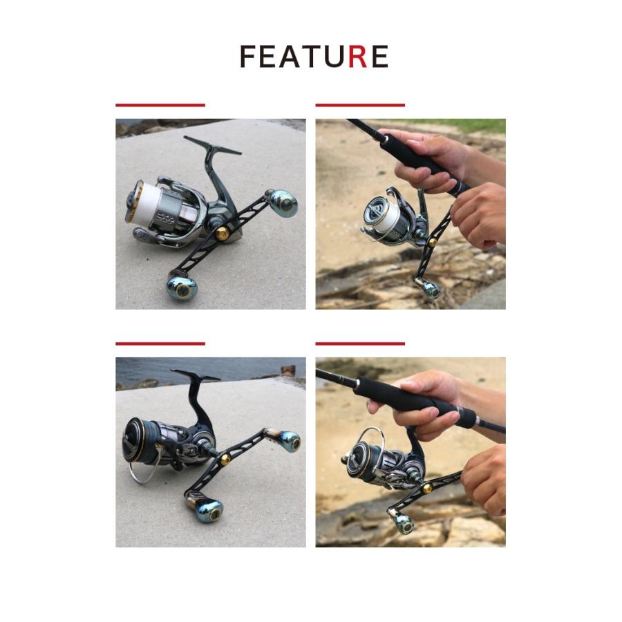 【取り寄せ商品】バレーヒル メガテック リブレ ウイング 110 G-ブラック ダイワ用 (カスタムハンドル) /限定品 /(c)