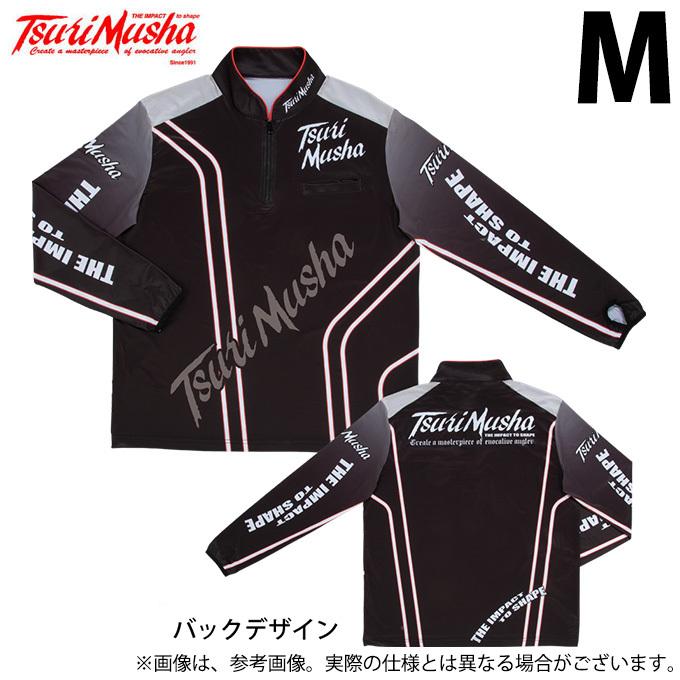 取り寄せ商品】 釣武者 インパクトライン ジップシャツ (サイズ：M