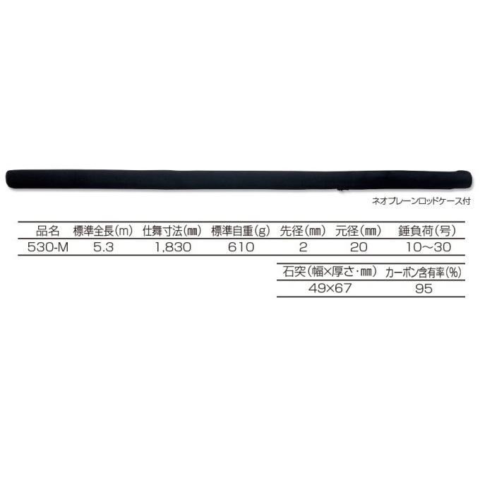 釣武者 木村商 石鯛キングIII 530-M (石鯛竿・ロッド) /(5 釣武者 木村商 石鯛キングIII 530-M (石鯛竿・ロッド) /(5