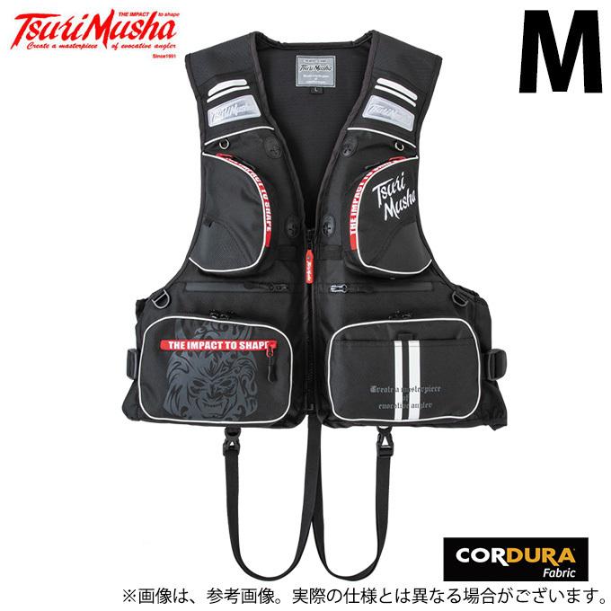 釣武者 Mushaフェイス コーデュラフローティングベスト (Mサイズ