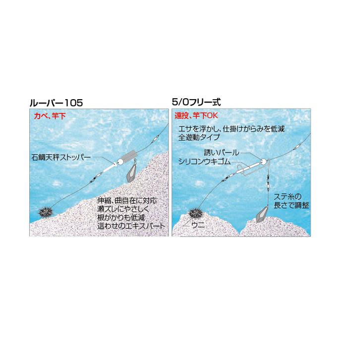取り寄せ商品】 釣武者 木村商 プロ仕掛手研石鯛 (17号／3本入