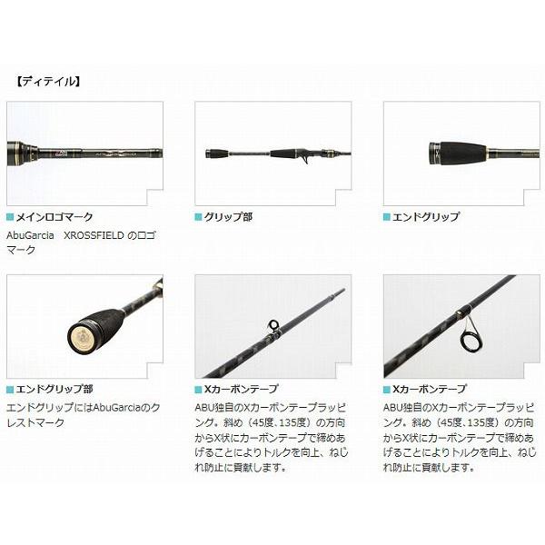アブガルシア　ロッド　クロスフィールド　662ML-BF ベイトフィネス Abu Garcia 【取り寄せ商品】 アブガルシア クロスフィールド