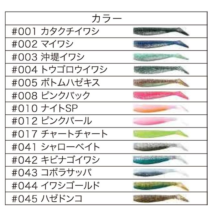 コアマン アルカリシャッド 75mm (カラー：059〜068) /シーバスルアー/ワーム/ソルトルアー 【メール便配送可】/(5)｜f-marunishi｜02