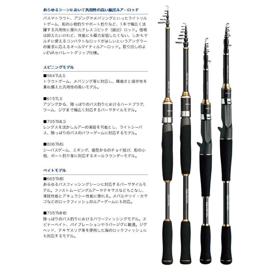 DAIWA(釣り) ダイワ モバイルパック (705TMHB)(振出し式 DAIWA(釣り) ダイワ モバイルパック (705TMHB)(振出し式