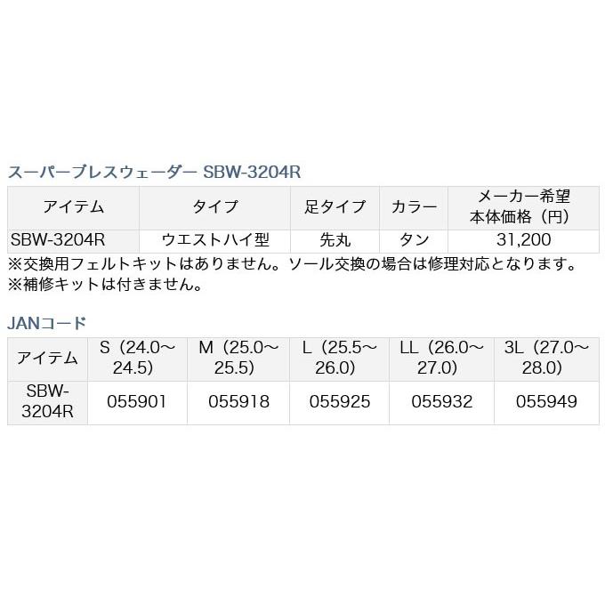 DAIWA（ダイワ） 【目玉商品】ダイワ スーパーブレスウェーダー (SBW